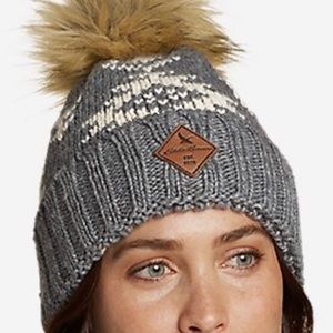 Eddie Bauer Pacific Ridge Pom Beanie 